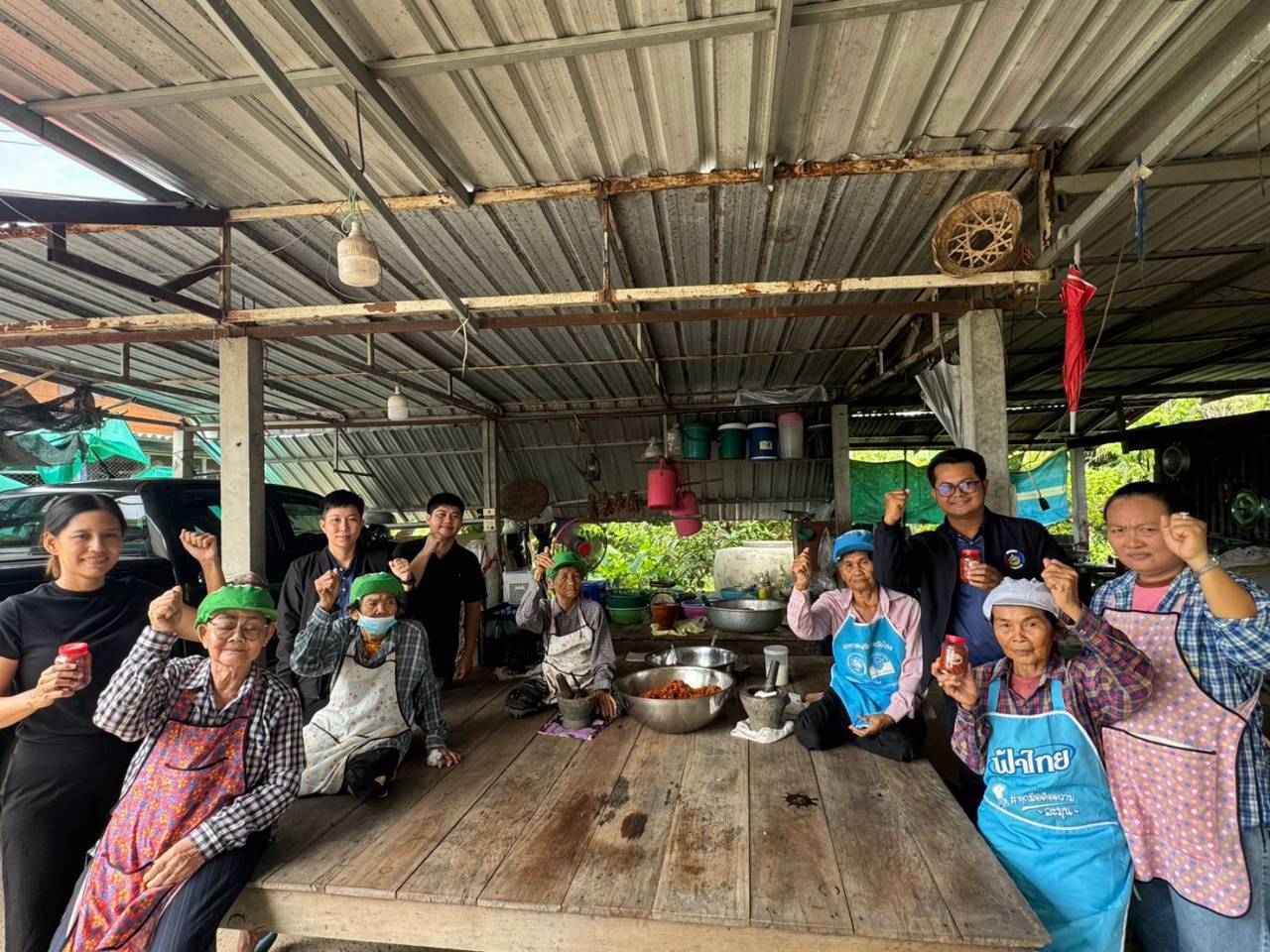 พช.คลองขลุง ร่วมลงพื้นที่ติดตามการดำเนินงานกองทุนพัฒนาบทบาทสตรีในพื้นที่ตำบลวังไทร และตำบลหัวถนน