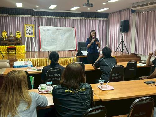 พช.คลองขลุง ดำเนินโครงการประชุมเชิงปฏิบัติการจัดทำและประสานแผนพัฒนาตำบล ตำบลหัวถนน